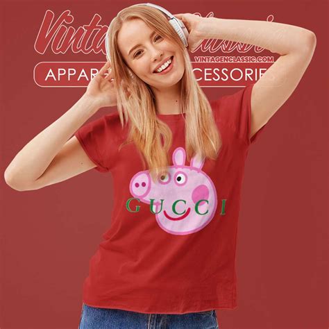 peppa pig gucci shirt real